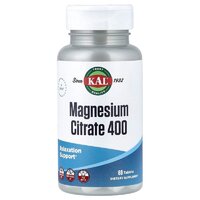 KAL Magnesium Citrate 400 mg, 60 таблеток