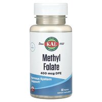 KAL Methyl Folate 400 mcg, 90 таблеток