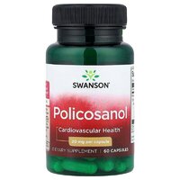 Натуральна добавка Swanson Policosanol 20 mg, 60 капсул