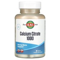 KAL Calcium Citrate 1000 mg, 90 таблеток