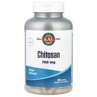 Натуральна добавка KAL Chitosan 750 mg, 120 вегакапсул