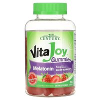 Натуральна добавка 21st Century VitaJoy Melatonin Gummies, 120 желейок