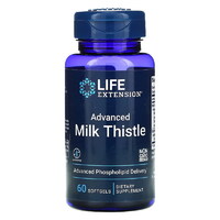 Натуральна добавка Life Extension Advanced Milk Thistle, 60 капсул