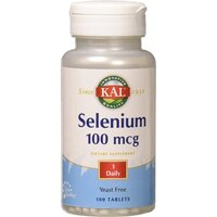 Вітаміни та мінерали KAL Selenium Yeast Free 100 mcg, 100 таблеток