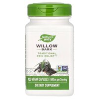 Натуральна добавка Nature's Way Willow Bark, 100 вегакапсул
