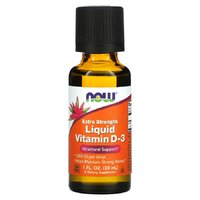 NOW Vitamin D3 Extra Strength, 30 мл