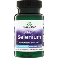 Вітаміни та мінерали Swanson Albion Selenium 200 mcg, 90 вегакапсул