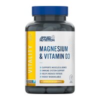 Вітаміни та мінерали Applied Nutrition Magnesium & Vitamin D3, 60 капсул