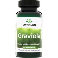 Натуральна добавка Swanson Graviola 530 mg, 60 капсул