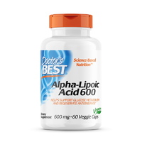 Натуральна добавка Doctor's Best Alpha-Lipoic Acid 600 mg, 60 вегакапсул