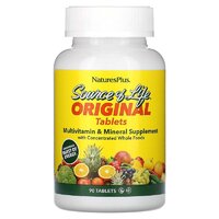 Вітаміни та мінерали Natures Plus Source of Life Multi-Vitamin &amp; Mineral, 90 таблеток