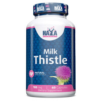 Натуральна добавка Haya Labs Milk Thistle 100 mg, 60 капсул