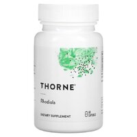 Натуральна добавка Thorne Rhodiola, 60 капсул