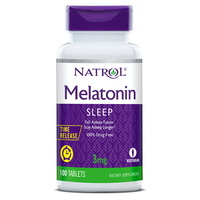 Natrol Melatonin 3mg Time Release, 100 таблеток