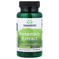 Натуральна добавка Swanson Rosemary Extract 500 mg, 60 капсул