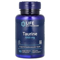 Амінокислота Life Extension Taurine 1000 mg, 90 вегакапсул
