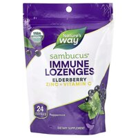 Nature's Way Sambucus Immune Lozenges, 24 льодяники