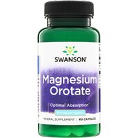 Вітаміни та мінерали Swanson Magnesium Orotate 654 mg, 60 капсул