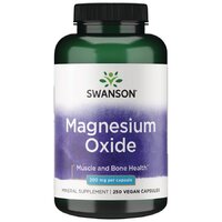 Вітаміни та мінерали Swanson Magnesium Oxide 200 mg, 250 капсул