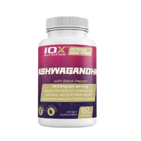 Натуральна добавка 10XNutrition Ashwagandha, 60 капсул