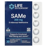 Амінокислота Life Extension SAMe 200 mg, 30 таблеток