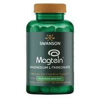 Вітаміни та мінерали Swanson Magnesium L-Threonate Featuring Magtein®, 90 капсул