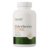 Натуральна добавка OstroVit Vege Elderberry, 90 капсул