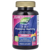 Пробиотики и пребиотики Nature's Way 3-in-1 Probiotic Gummy Women's, 60 желеек
