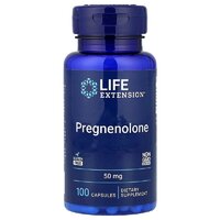 Натуральна добавка Life Extension Pregnenolone 50 mg, 100 таблеток