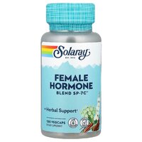 Натуральна добавка Solaray Female Hormone Blend Sp-7c, 100 вегакапсул