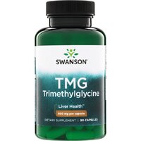 Натуральна добавка Swanson TMG Trimethylglycine 500 mg, 90 капсул