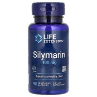 Натуральна добавка Life Extension Silymarin 100 mg, 90 вегакапсул
