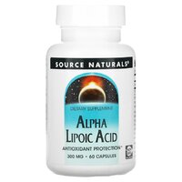 Натуральна добавка Source Naturals Alpha Lipoic Acid 300 mg, 60 капсул