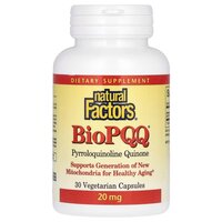 Натуральна добавка Natural Factors BioPQQ 20 mg, 30 капсул