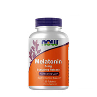 Натуральна добавка NOW Melatonin 5 mg, 120 таблеток