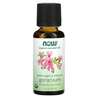 Эфирное масло NOW Essential Oils Organic Geranium, 30 мл