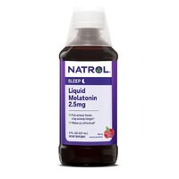 Натуральна добавка Natrol Melatonin 2.5 mg Liquid, 237 мл