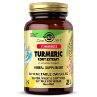 Натуральна добавка Solgar Turmeric Root Extract Standardized Full Potency, 60 вегакапсул