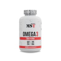 Жирні кислоти MST Omega 3 Triglyceride 75%, 300 капсул