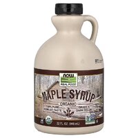 NOW Real Food Maple Syrup Grade A Dark Color, 946 мл