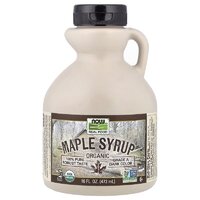NOW Real Food Maple Syrup Grade A Dark Color, 473 мл