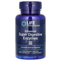 Натуральна добавка Life Extension Enhanced Super Digestive Enzymes, 60 вегакапсул