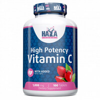 Haya Labs Vitamin C with Rose Hips 1000 mg High Potency, 100 таблеток
