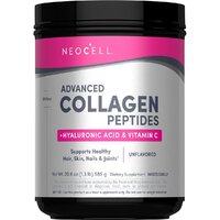 Препарат для суглобів і зв'язок Neocell Advanced Collagen Peptides + Hyaluronic Acid + C, 585 грам