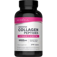 Препарат для суглобів і зв'язок Neocell Grassfed Collagen Peptides + C & Biotin, 270 таблеток