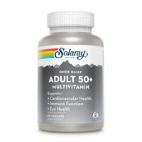 Вітаміни та мінерали Solaray Once Daily Adult 50+ Multivitamin, 90 вегакапсул