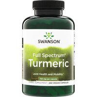 Натуральна добавка Swanson Turmeric 720 mg Full Spectrum, 240 капсул