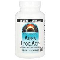 Натуральна добавка Source Naturals Alpha Lipoic Acid 100 mcg, 120 таблеток
