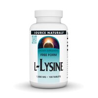 Source Naturals L-Lysine 1000 mg, 100 таблеток