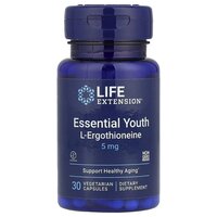Амінокислота Life Extension Essential Youth L-Ergothioneine 5 mg, 30 вегакапсул
